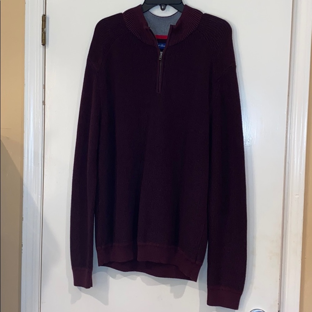 English Laundry Pullover Sweater, Port,